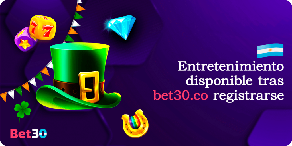 Entretenimiento disponible tras bet30.co registrarse